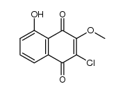 2-Chloro-3-methoxyjuglone Structure