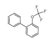 2-trifluoromethoxybiphenyl Structure