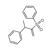 2-phenylsulfonyl-3-phenyl-1-butene结构式