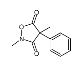 2,4-dimethyl-4-phenyl-1,2-oxazolidine-3,5-dione Structure