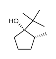 1-tert-butyl-2-methylcyclopentanol结构式