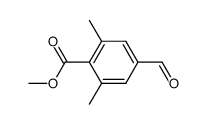 methyl 4-formyl-2,6-dimethylbenzoate Structure