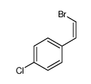 1-[(E)-2-bromoethenyl]-4-chlorobenzene Structure