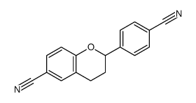 4',6-dicyanoflavan结构式