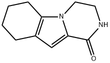 3,4,6,7,8,9-六氢吡嗪并[1,2-A]吲哚-1(2H)-酮结构式