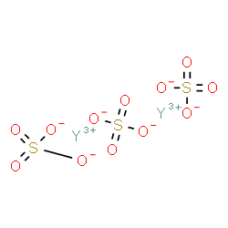 diyttrium trisulphate结构式