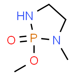 1,3,2-Diazaphospholidine,2-methoxy-1-methyl-,2-oxide(9CI)结构式