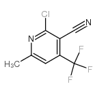 2-氯-6-甲基-4-(三氟甲基)烟星空app结构式