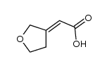 (4,5-dihydro-3(2H)-furylidene)acetic acid Structure