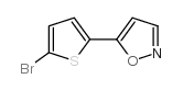 2-溴-5-(异恶唑-5-基)噻吩结构式