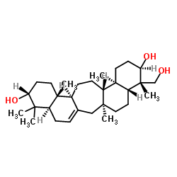 石松醇结构式