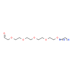 Ald-CH2-PEG5-azide Structure