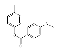 (4-methylphenyl) 4-(dimethylamino)benzoate Structure