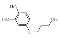 4-Butoxy-2-methylaniline Structure