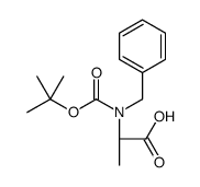 BOC,BZL-L-ALA-OH Structure