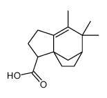 (3S)-2,3,4,5,6,7-Hexahydro-7,7,8-trimethyl-1H-3aα,6α-methanoazulene-3α-carboxylic acid picture