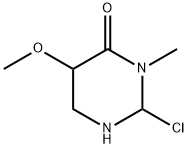 2-Chloro-5-Methoxy-3-Methyl-tetrahydro-pyriMidin-4-one Structure