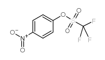 4-nitrophenyl trifluoromethanesulfonate Structure