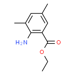 Benzoic acid, 2-amino-3,5-dimethyl-, ethyl ester (9CI)结构式