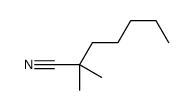 2,2-dimethylheptanenitrile Structure