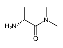 (R)-2-amino-N,N-dimethyl-propionamide结构式