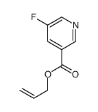 prop-2-enyl 5-fluoropyridine-3-carboxylate结构式