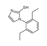 3-(2,6-diethylphenyl)-1H-imidazole-2-thione结构式