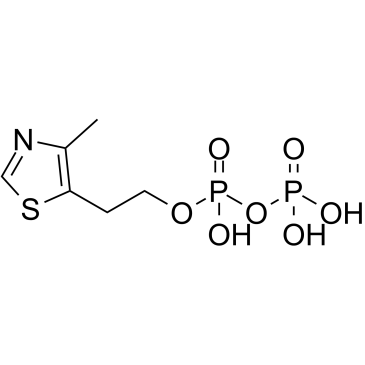 Thiamine diphosphate analog 1 Structure