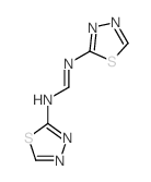 Methanimidamide,N,N'-di-1,3,4-thiadiazol-2-yl- structure