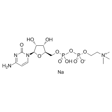 Citicoline sodium salt Structure