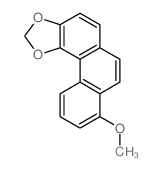 8-methoxynaphtho[2,1-g][1,3]benzodioxole结构式