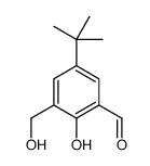 5-TERT-BUTYL-2-HYDROXY-3-HYDROXYMETHYLBENZALDEHYDE结构式