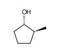 (1S,2S)-trans-2-methylcyclopentanol Structure