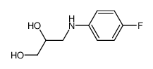 3-(4-fluoro-anilino)-propane-1,2-diol Structure