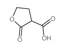 2-oxooxolane-3-carboxylic acid structure