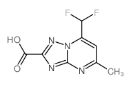 7-Difluoromethyl-5-methyl-[1,2,4]triazolo-[1,5-a]pyrimidine-2-carboxylic acid picture