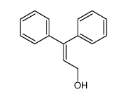 3,3-diphenylprop-2-en-1-ol Structure