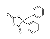 5,5-diphenyl-1,3-dioxolane-2,4-dione结构式