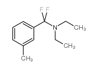 N,N-Diethyl-alpha,alpha-difluoro-3-methylbenzylamine结构式