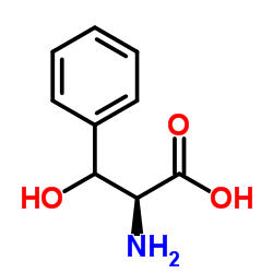 L-threo-3-phenylserine structure