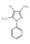 4-溴-3,5-二甲基-1-苯基-1H-吡唑图片