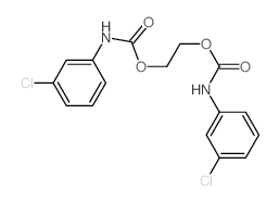 Carbanilic acid,m-chloro-, ethylene ester (8CI) Structure