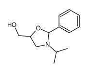 (2-phenyl-3-propan-2-yl-1,3-oxazolidin-5-yl)methanol Structure