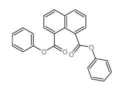 diphenyl naphthalene-1,8-dicarboxylate Structure