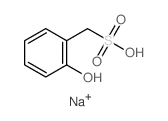 (2-hydroxyphenyl)methanesulfonic acid structure