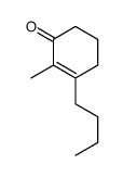 3-butyl-2-methylcyclohex-2-en-1-one Structure