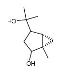 1-Methyl-4-(α-hydroxyisopropyl)bicyclo[3.1.0]hexan-2-ol Structure