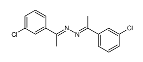 3'-Chlor-acetophenon-azin结构式