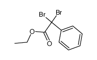 ethyl α,α-dibromobenzeneacetate Structure