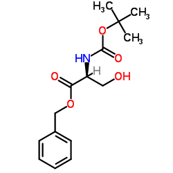 Boc-Ser-OBzl Structure